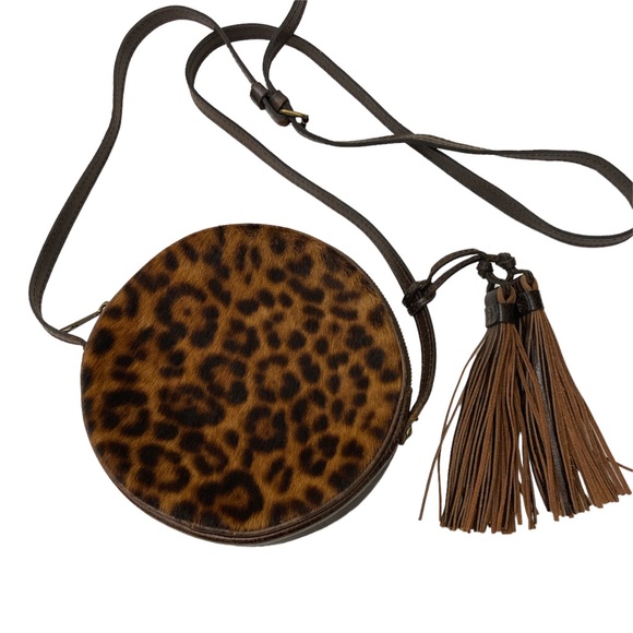 Patricia Nash Bags Patricia Nash Leopard Haircalf Scafati Canteen